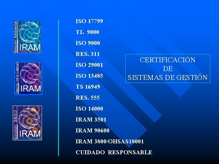 INSTITUTO ARGENTINO DE NORMALIZACIN y CERTIFICACIN http www