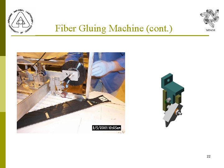 Fiber Gluing Machine (cont. ) 22 Fiber Gluing Machine (cont. ) 22