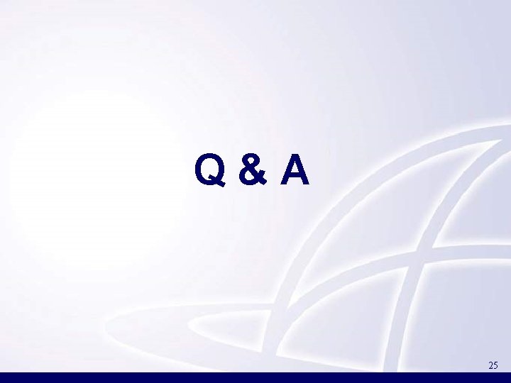 Q&A 25 