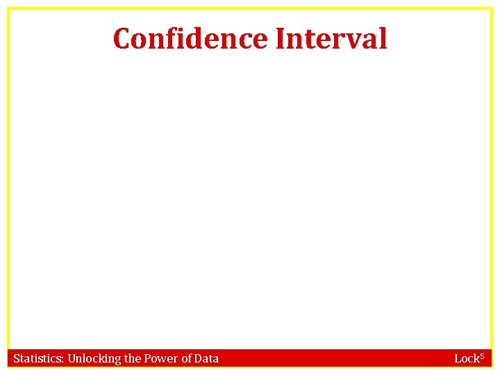 Confidence Interval Statistics: Unlocking the Power of Data Lock 5 
