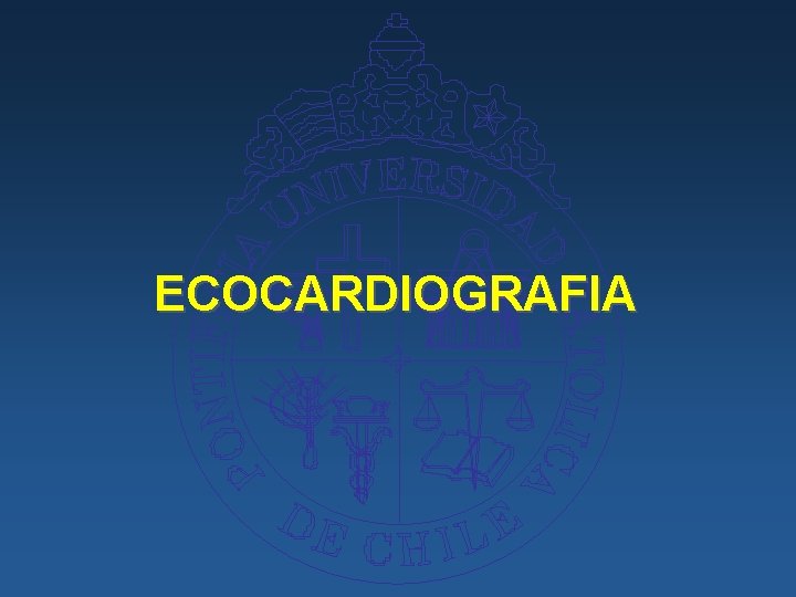 ECOCARDIOGRAFIA 