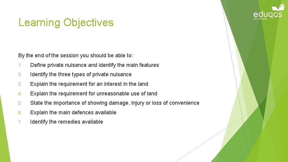 Learning Objectives By the end of the session you should be able to: 1.