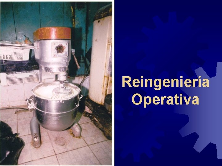 Reingeniería Operativa Reingeniería Operativa