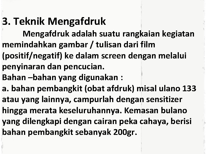 Cetak Saring Silk Screen Sablon Rudi Heri Marwan