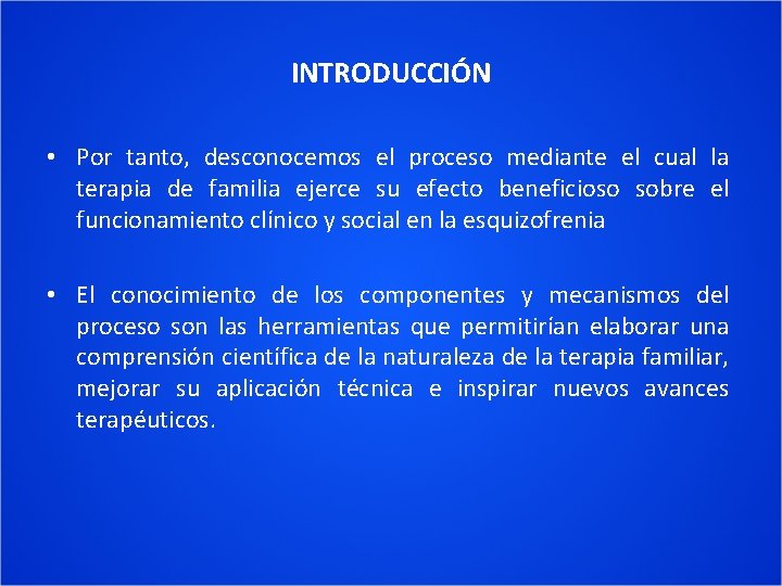 Anlisis del proceso teraputico en la terapia familiar