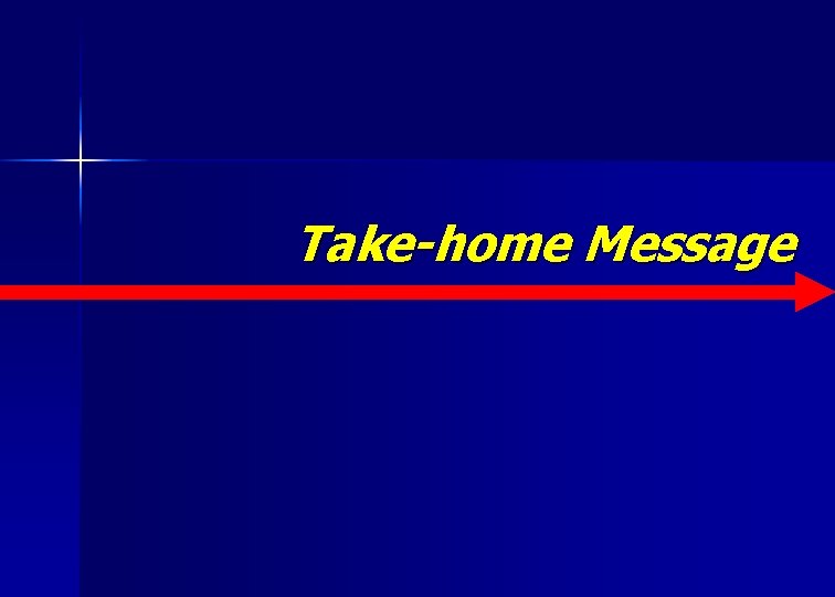 Take-home Message 