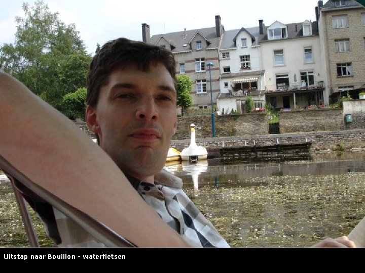 Uitstap naar Bouillon - waterfietsen 