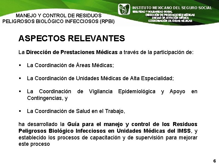 INSTITUTO MEXICANO DEL SEGURO SOCIAL SEGURIDAD Y SOLIDARIDAD