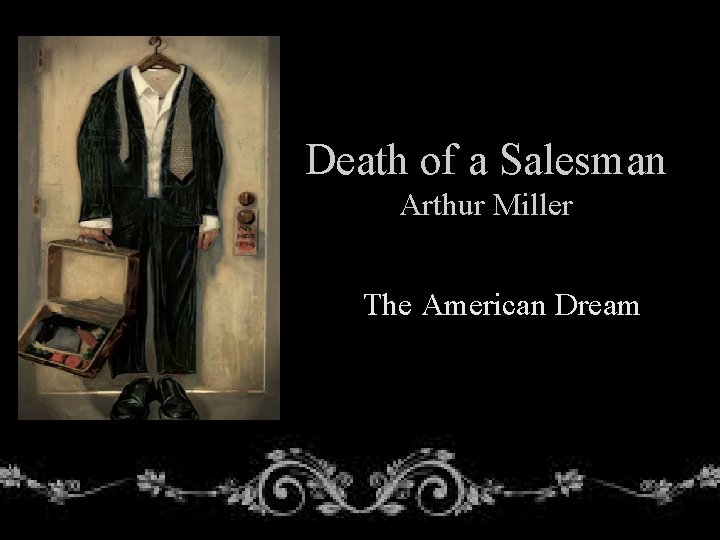 Death of a Salesman Arthur Miller The American Dream 