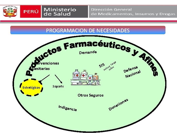 PROGRAMACION DE NECESIDADES Demanda Intervenciones Sanitarias Estratégicos ga ar T e luy os nc PROGRAMACION DE NECESIDADES Demanda Intervenciones Sanitarias Estratégicos ga ar T e luy os nc
