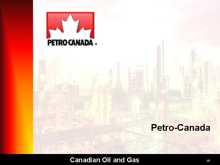 Petro-Canada Canadian Oil and Gas 48 