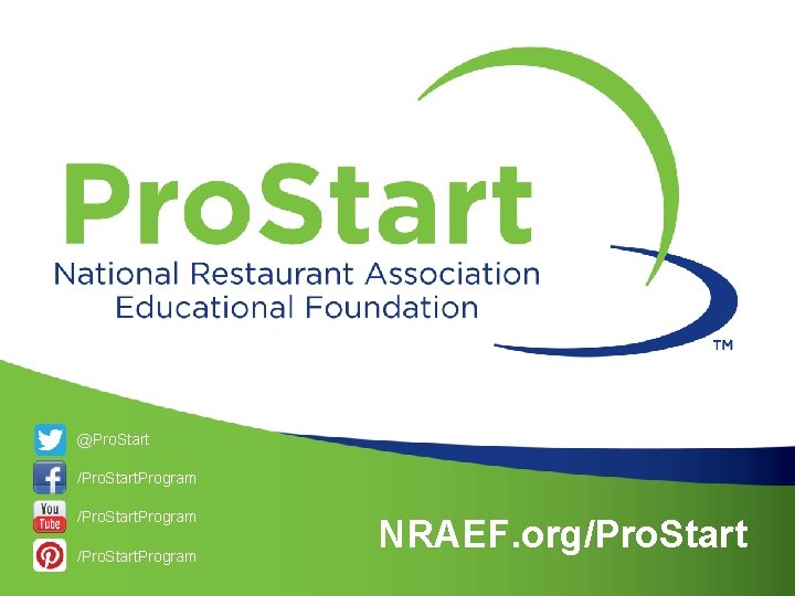@Pro. Start /Pro. Start. Program NRAEF. org/Pro. Start 