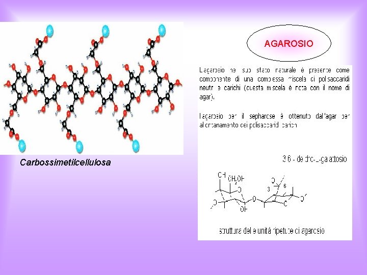 AGAROSIO Carbossimetilcellulosa 