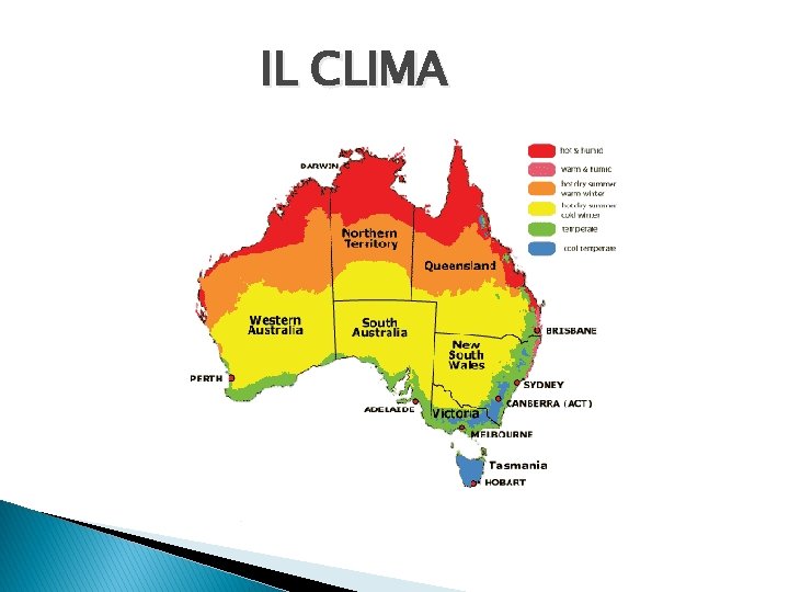 IL CLIMA 