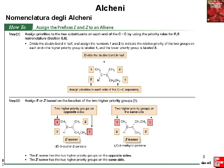 Alcheni Nomenclatura degli Alcheni Fondamenti di chimica organica Janice Gorzynski Smith 9 Copyright ©