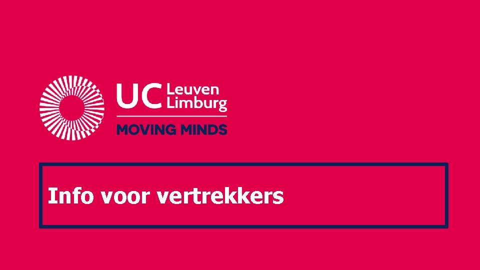 Info voor vertrekkers 