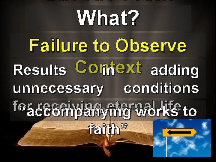 Saved? From What? Failure to Observe Results Context in adding unnecessary conditions for receiving