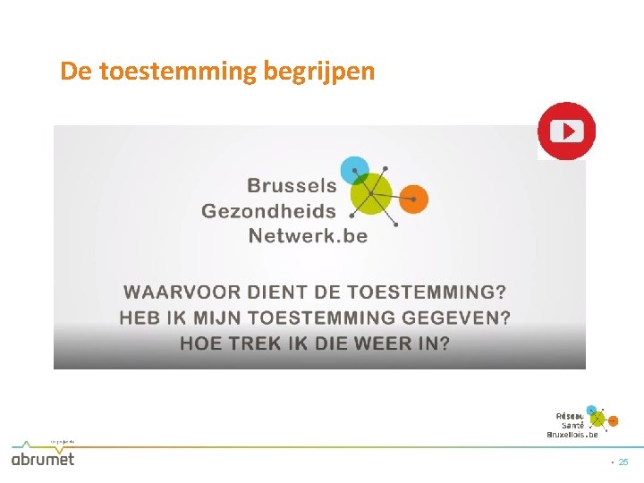 De toestemming begrijpen • 25 