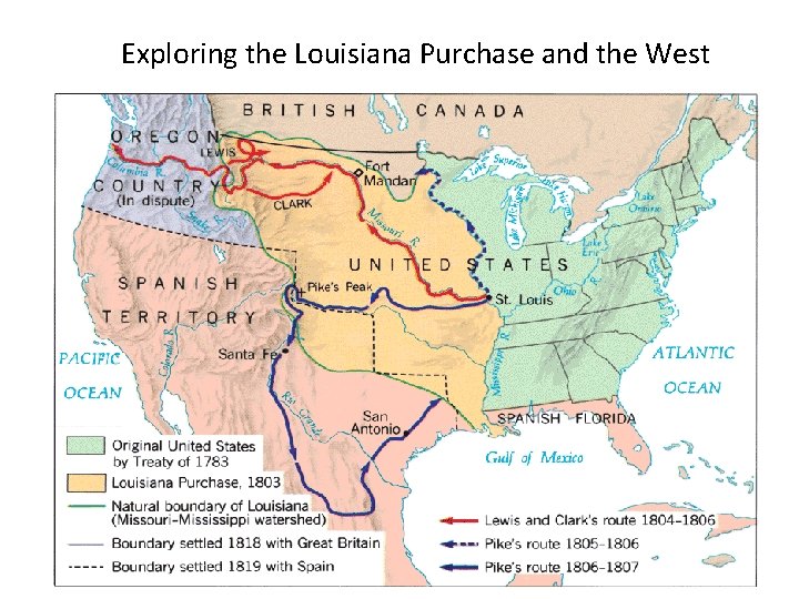 Exploring the Louisiana Purchase and the West 