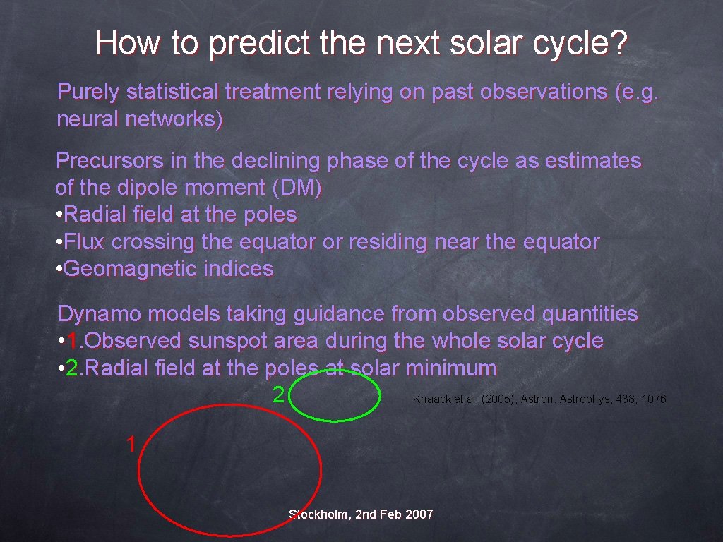 How to predict the next solar cycle? Purely statistical treatment relying on past observations