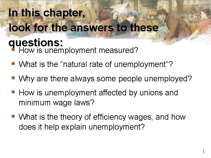 In this chapter, look for the answers to these questions: § § How is In this chapter, look for the answers to these questions: § § How is