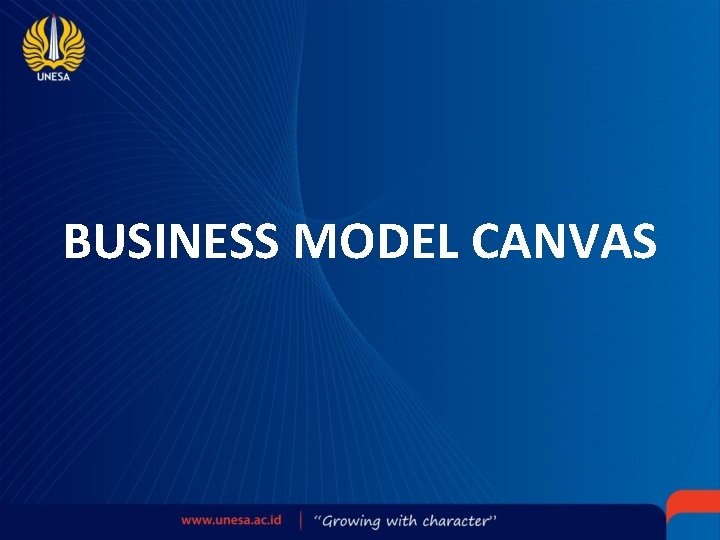 BUSINESS MODEL CANVAS 