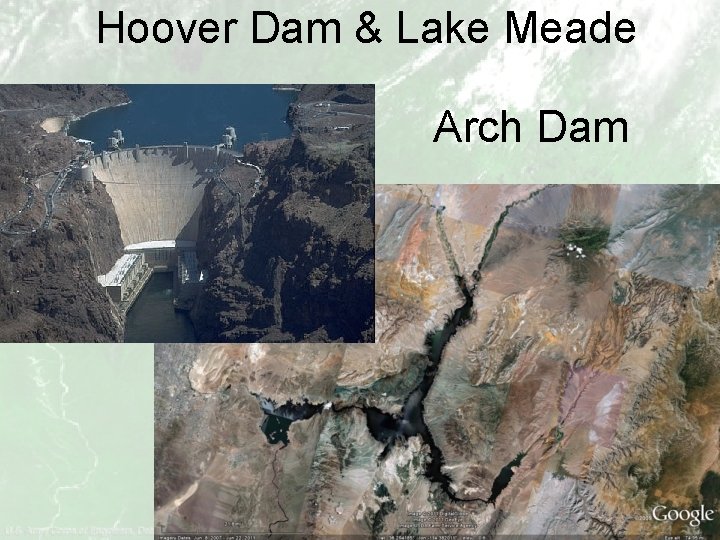 Hoover Dam & Lake Meade Arch Dam 