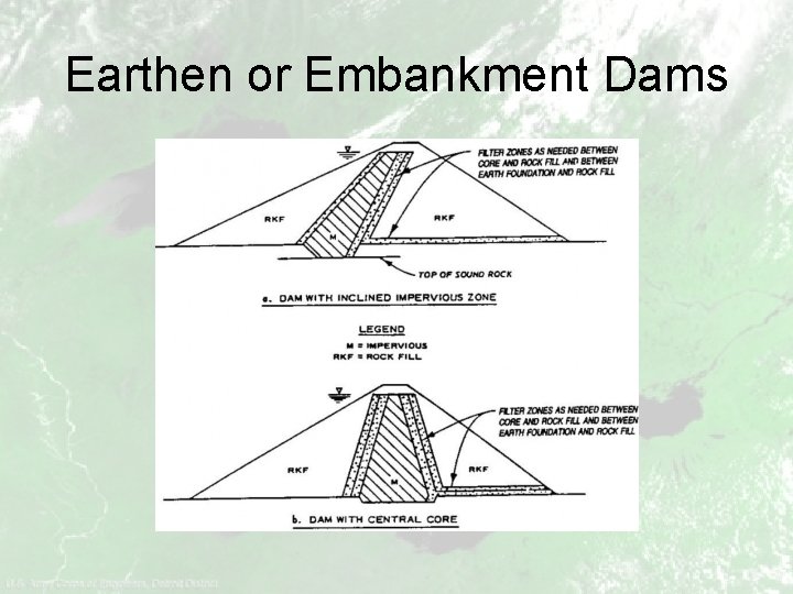 Earthen or Embankment Dams 