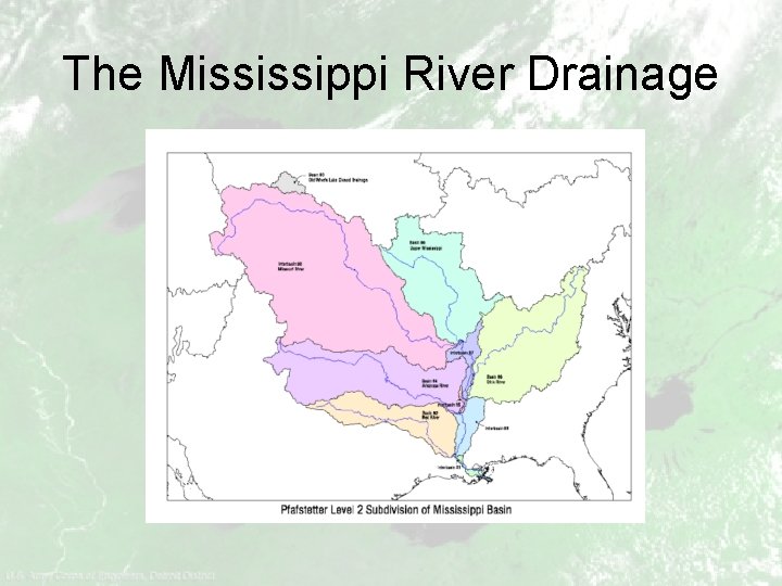 The Mississippi River Drainage 