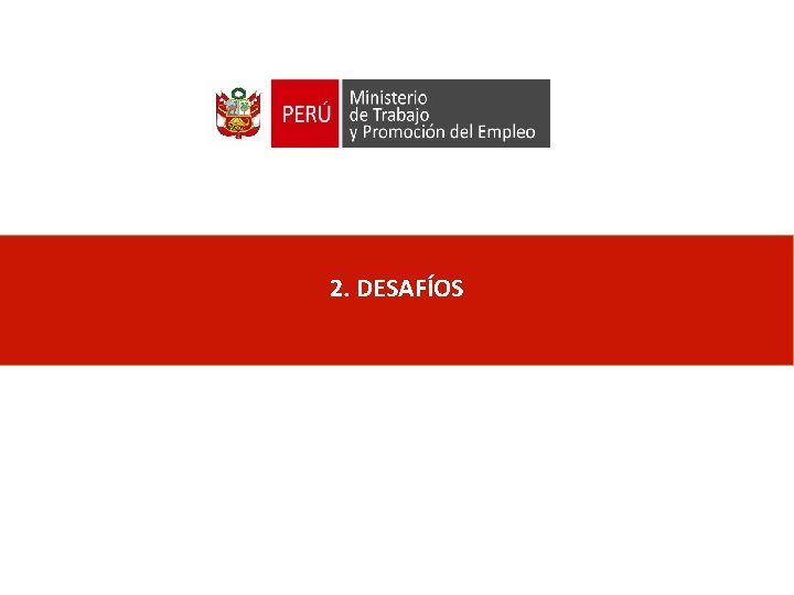 2. DESAFÍOS 