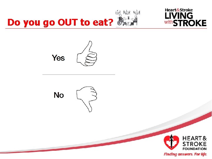 Do you go OUT to eat? 