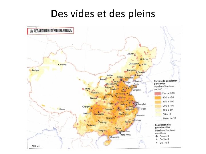 Des vides et des pleins Des vides et des pleins