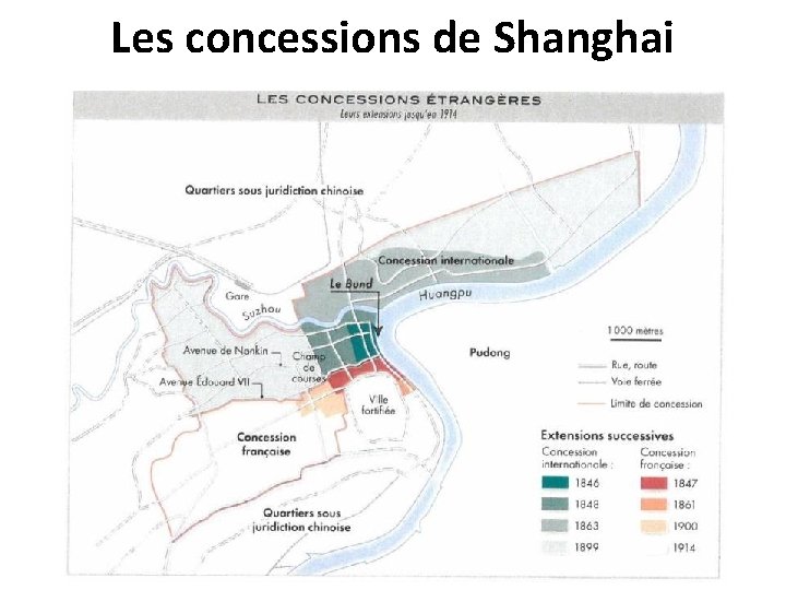 Les concessions de Shanghai Les concessions de Shanghai