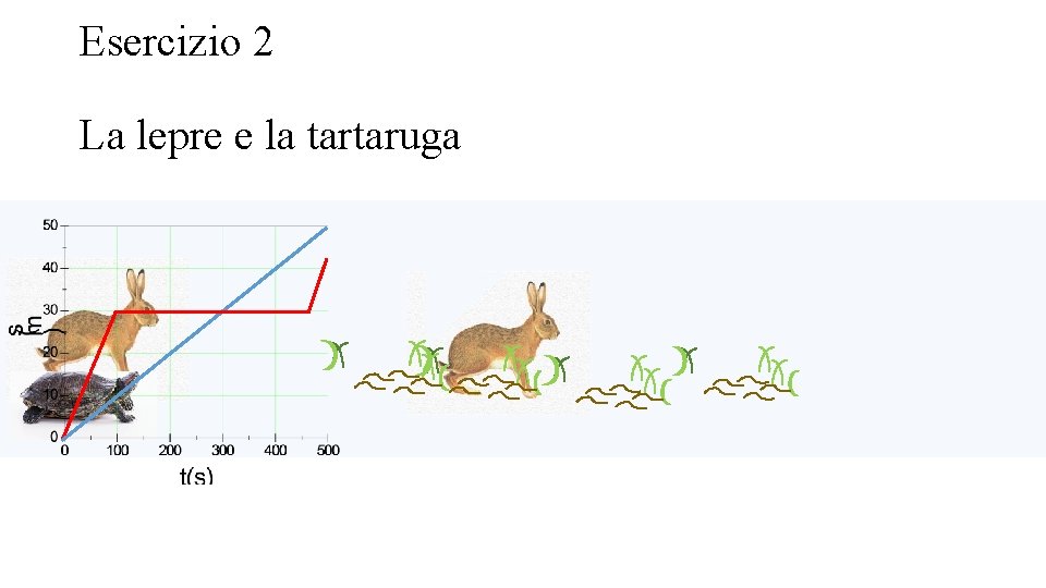 Esercizio 2 La lepre e la tartaruga Esercizio 2 La lepre e la tartaruga