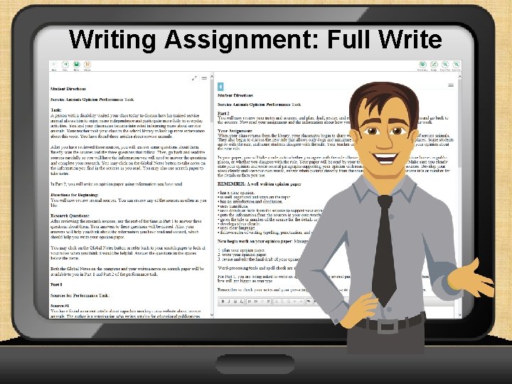 Writing Assignment: Full Write 