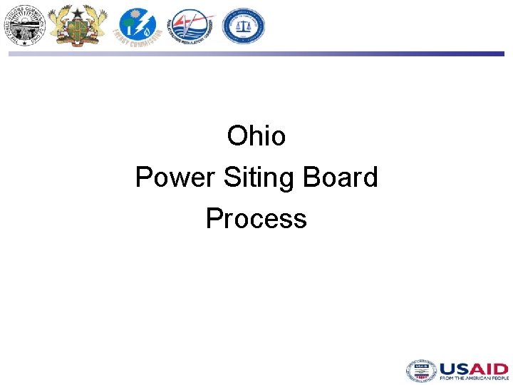 Ohio Power Siting Board Process 