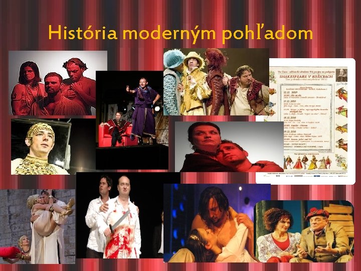 História moderným pohľadom 