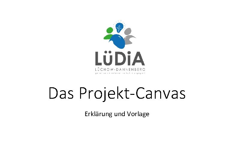 Das Projekt-Canvas Erklärung und Vorlage 