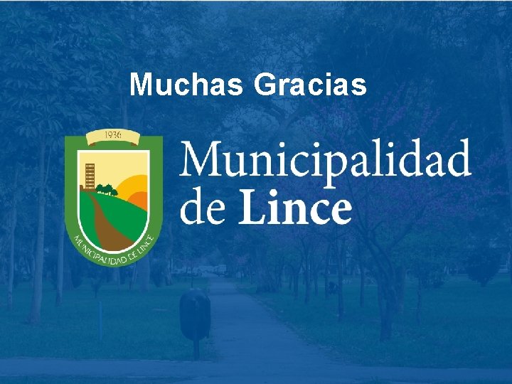 Muchas Gracias 