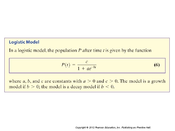 Copyright © 2012 Pearson Education, Inc. Publishing as Prentice Hall. 