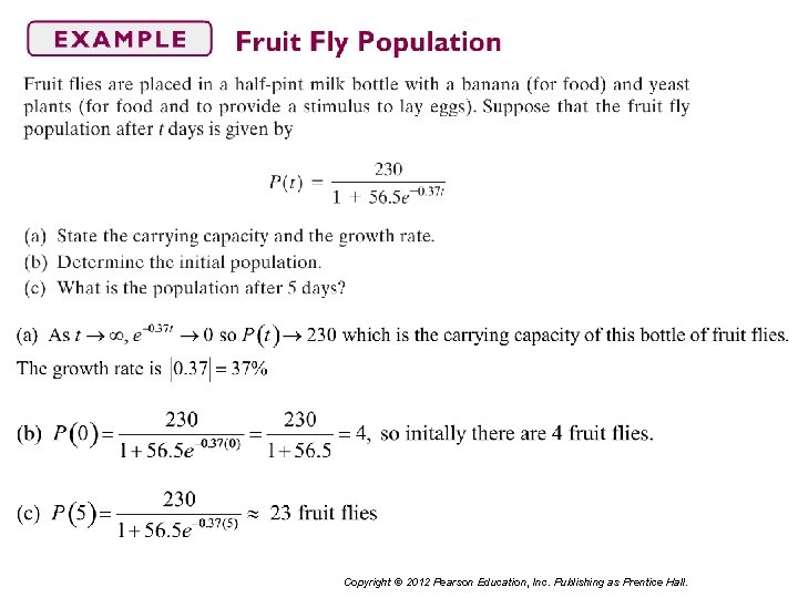 Copyright © 2012 Pearson Education, Inc. Publishing as Prentice Hall. 