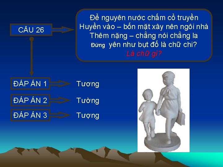 C U 26 Để nguyên nước chấm cổ truyền Huyền vào – bốn mặt