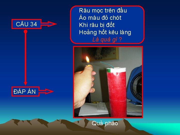 C U 34 Râu mọc trên đầu Áo màu đỏ chót Khi râu bị