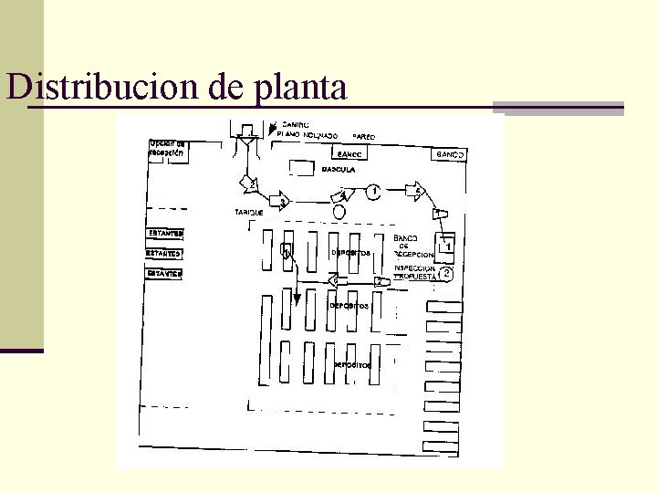 Distribucion de planta Distribucion de planta