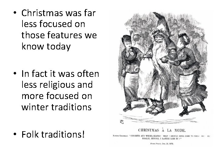 What are the iconic features of Christmas today