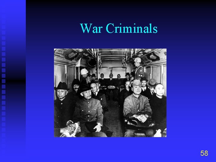 War Criminals 58 