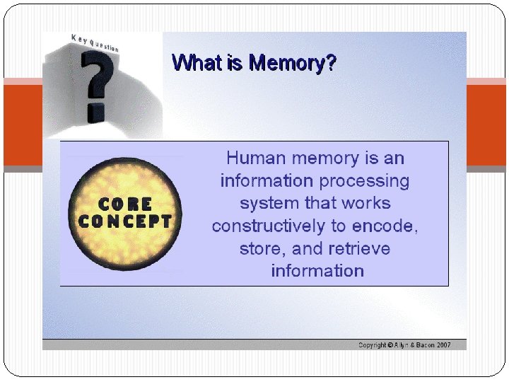 7 A: Memory 