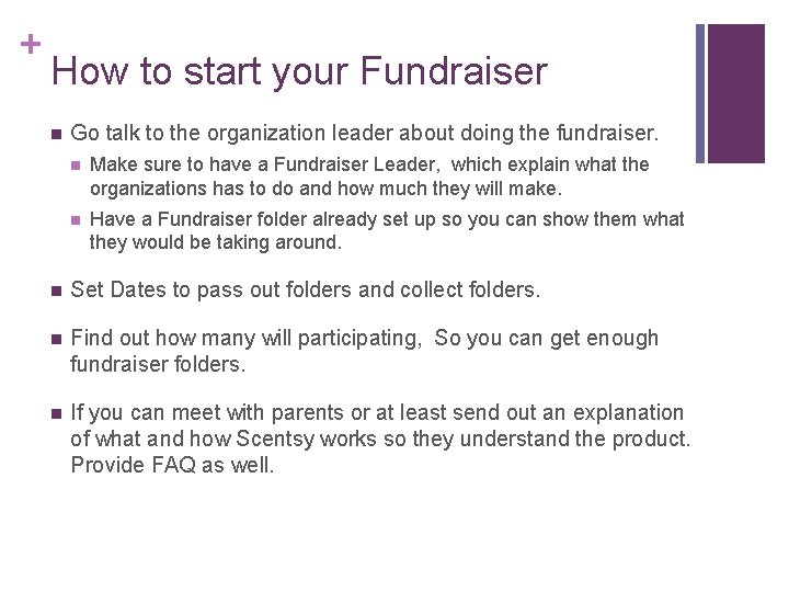 Scentsy Fundraiser How to do a Fundraiser Angie
