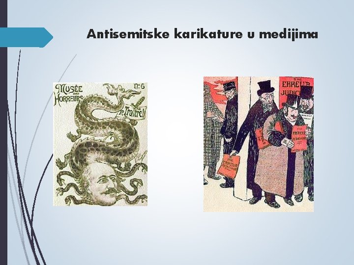 Antisemitske karikature u medijima Antisemitske karikature u medijima