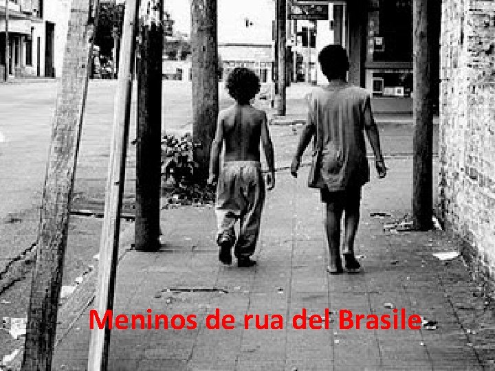 Meninos de rua del Brasile 